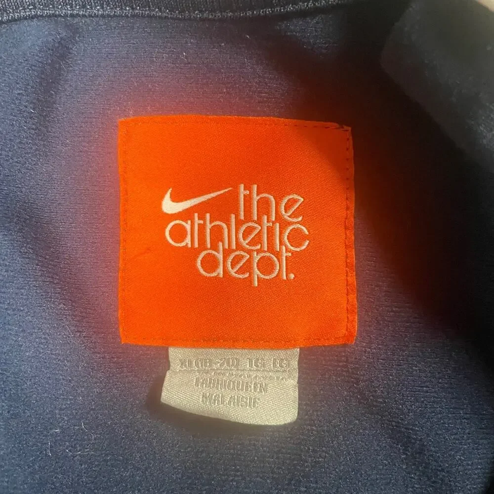 Navy Nike Zip Up, Youth 18-20